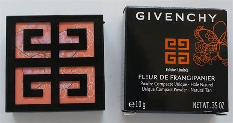 givenchy fleur de frangipanier inspired from mauritius